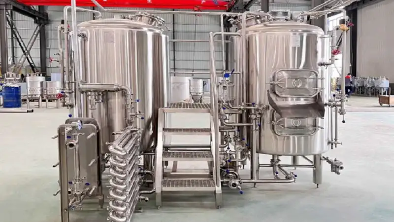 Industrial Brewing Equipment for Large Breweries