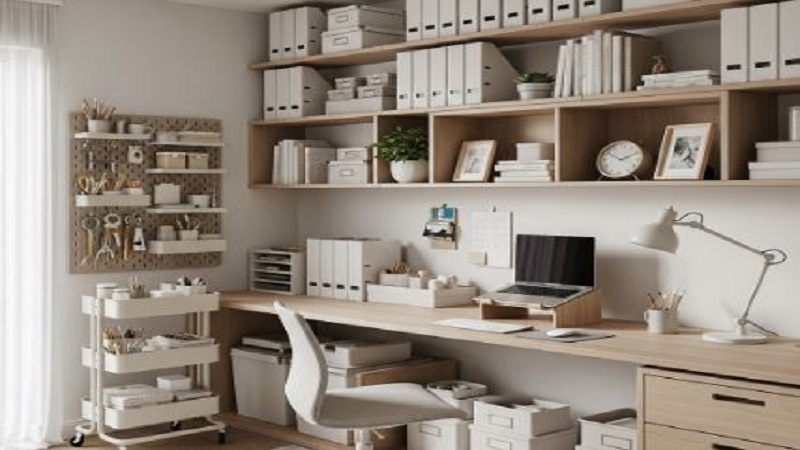 Home Office Storage: Keeping Workspaces Organized
