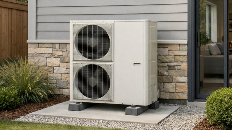 heat pump installation