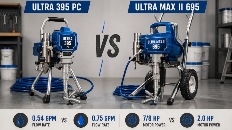 Graco Ultra 395 vs Ultra Max II 695: A Painting Contractor’s Honest 3-Year Comparison