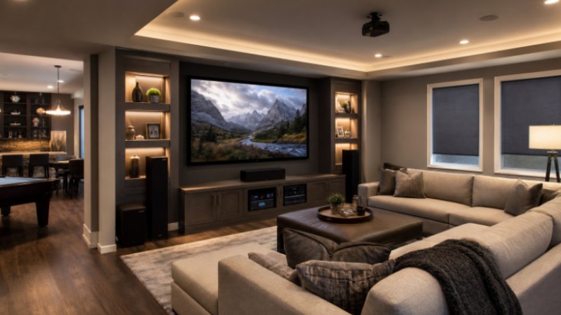 How To Plan A Flexible Home Entertainment Room